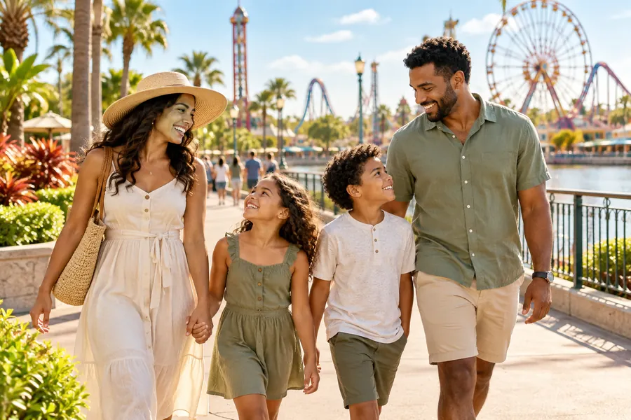 Escena relacionada con Vivir cerca de los parques temáticos de Orlando