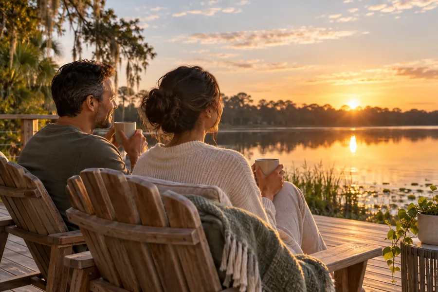 Escena relacionada con Vivir frente al lago en Orlando y Florida Central